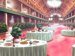 anime background scenery landscape party dining restaurant backgrounds novel visual mcl jumin mc messenger mystic fiction fan rooms building animebackground